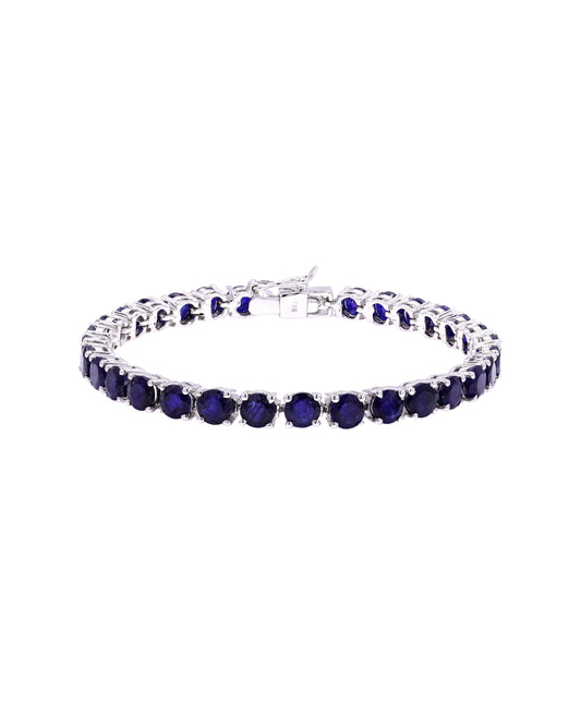Blue Sapphire Tennis Bracelet 5mm