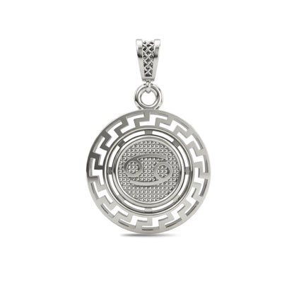 Cancer Zodiac Medallion Pendant
