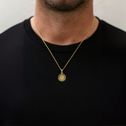 Cancer Zodiac Medallion Pendant