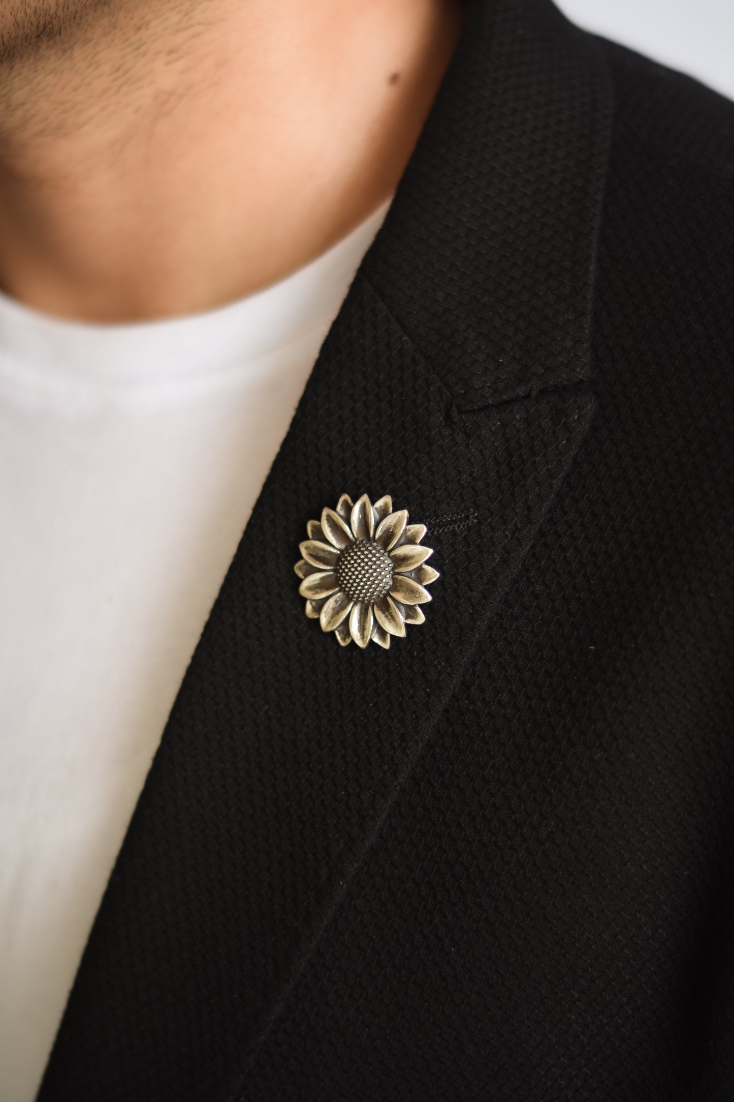 Sunflower Lapel Pin