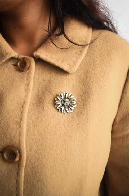 Sunflower Lapel Pin