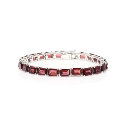 Octo Garnet Tennis Bracelet