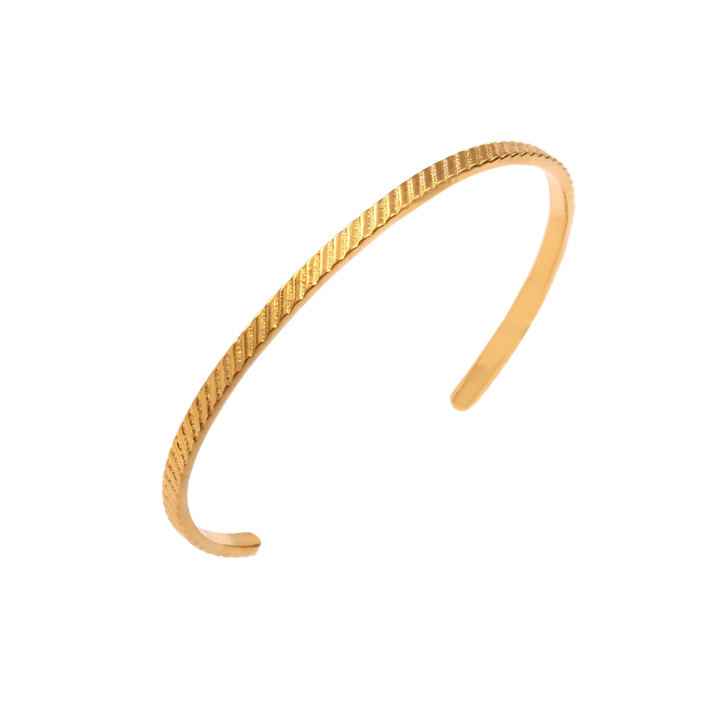 Flo Cuff Bracelet Gold