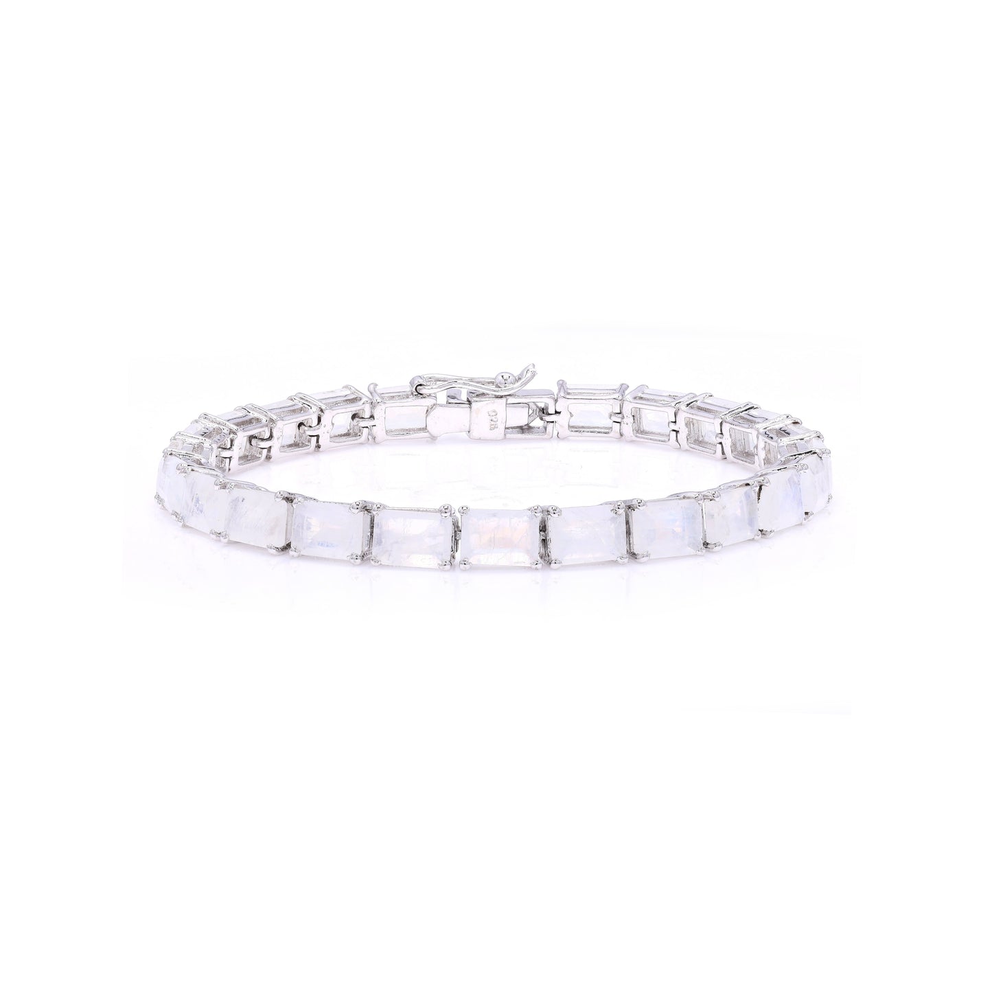 Octo Moon Stone Tennis Bracelet