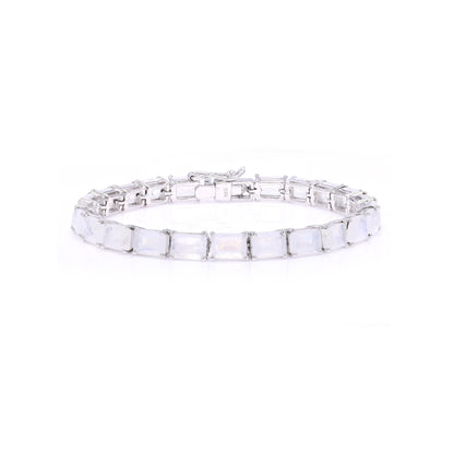 Octo Moon Stone Tennis Bracelet