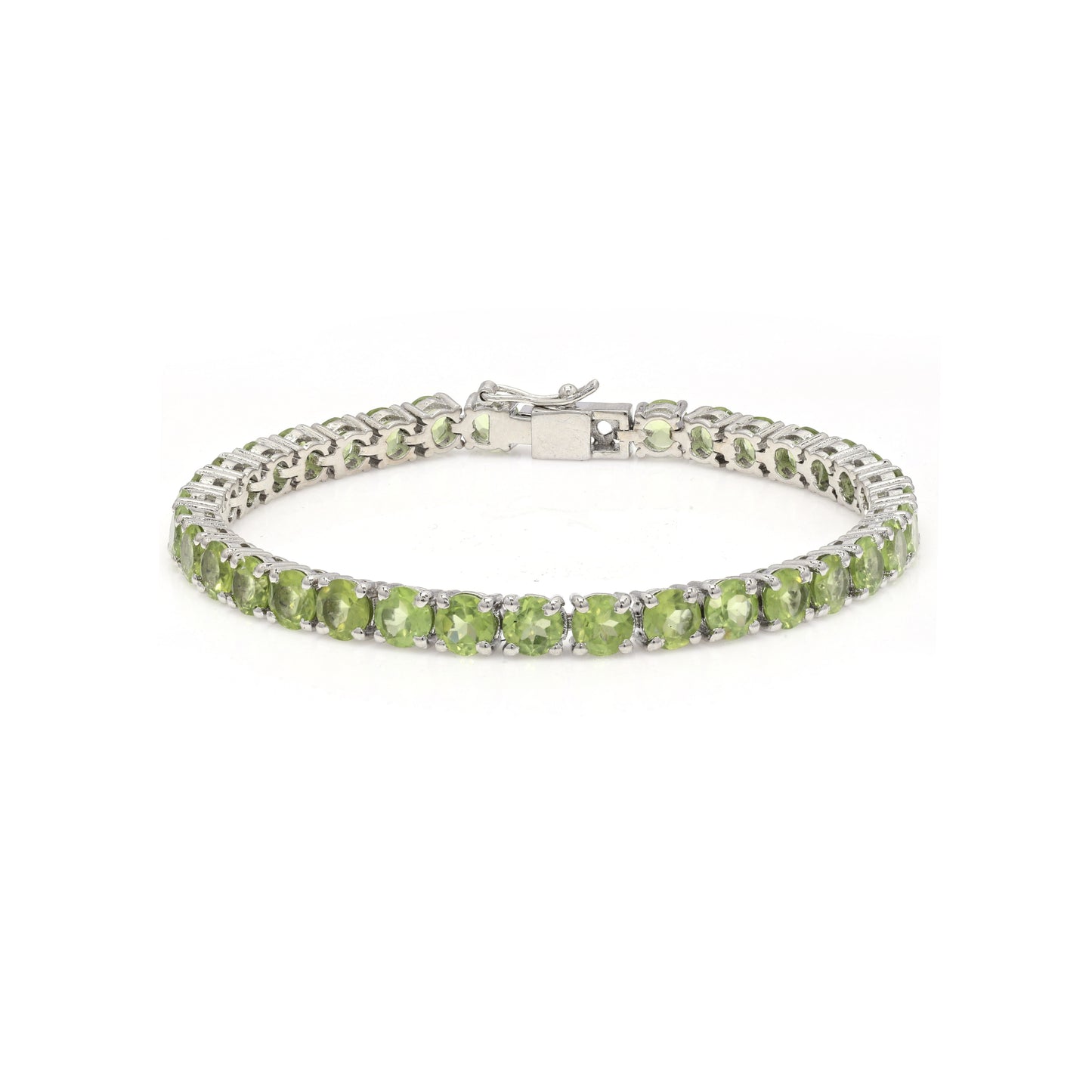 Peridot Tennis Bracelet