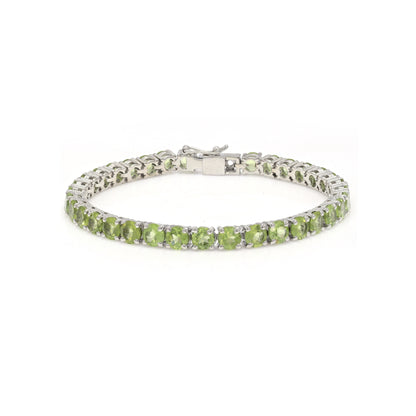 Peridot Tennis Bracelet