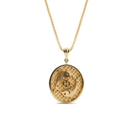 Pisces Zodiac Pendant