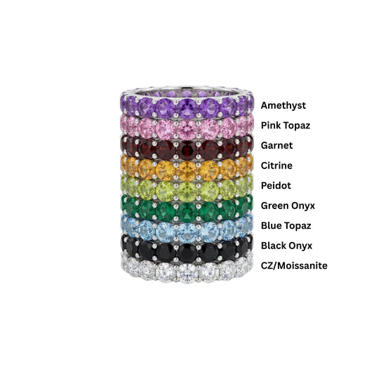 4mm Round Eternity Band