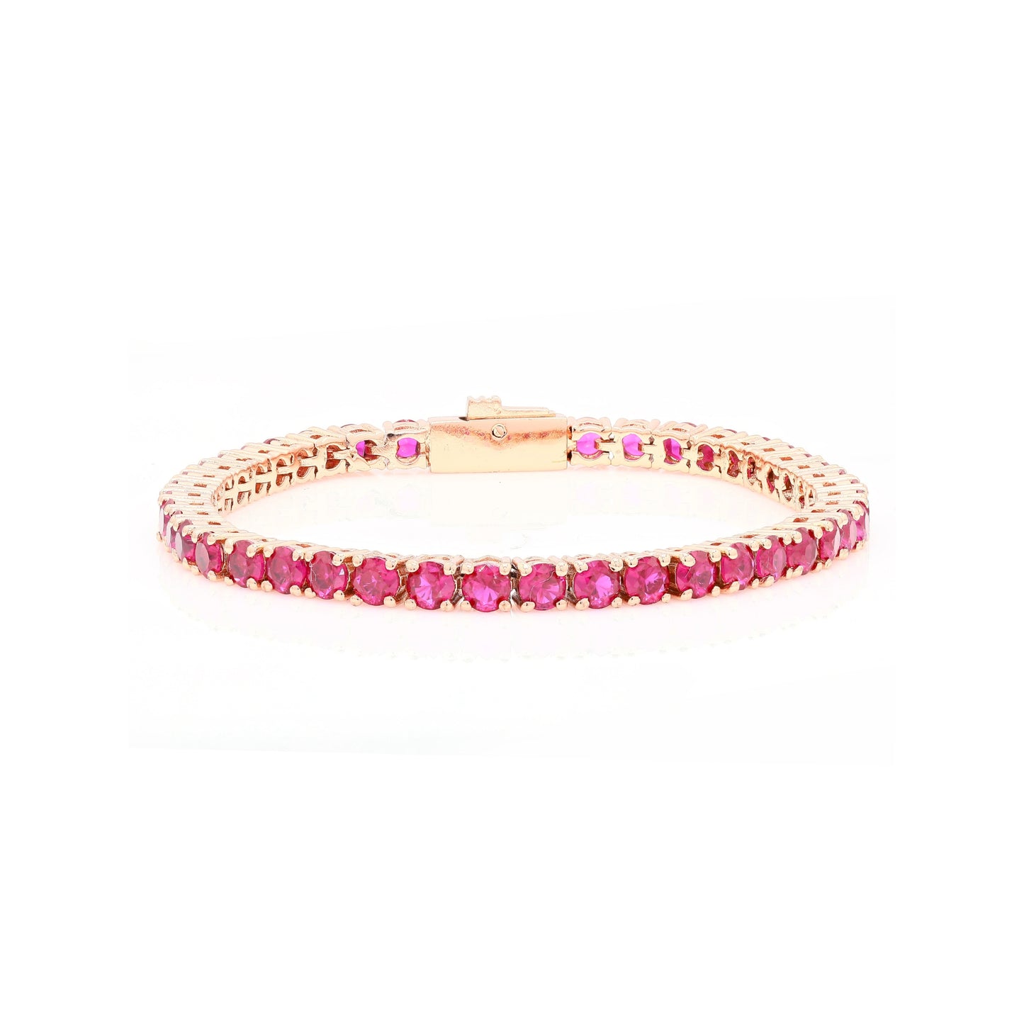 Tennis Bracelet 4mm Pink